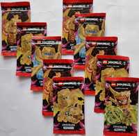 15 saszetek 90 kart Lego NINJAGO seria 8 kolekcja crystalized