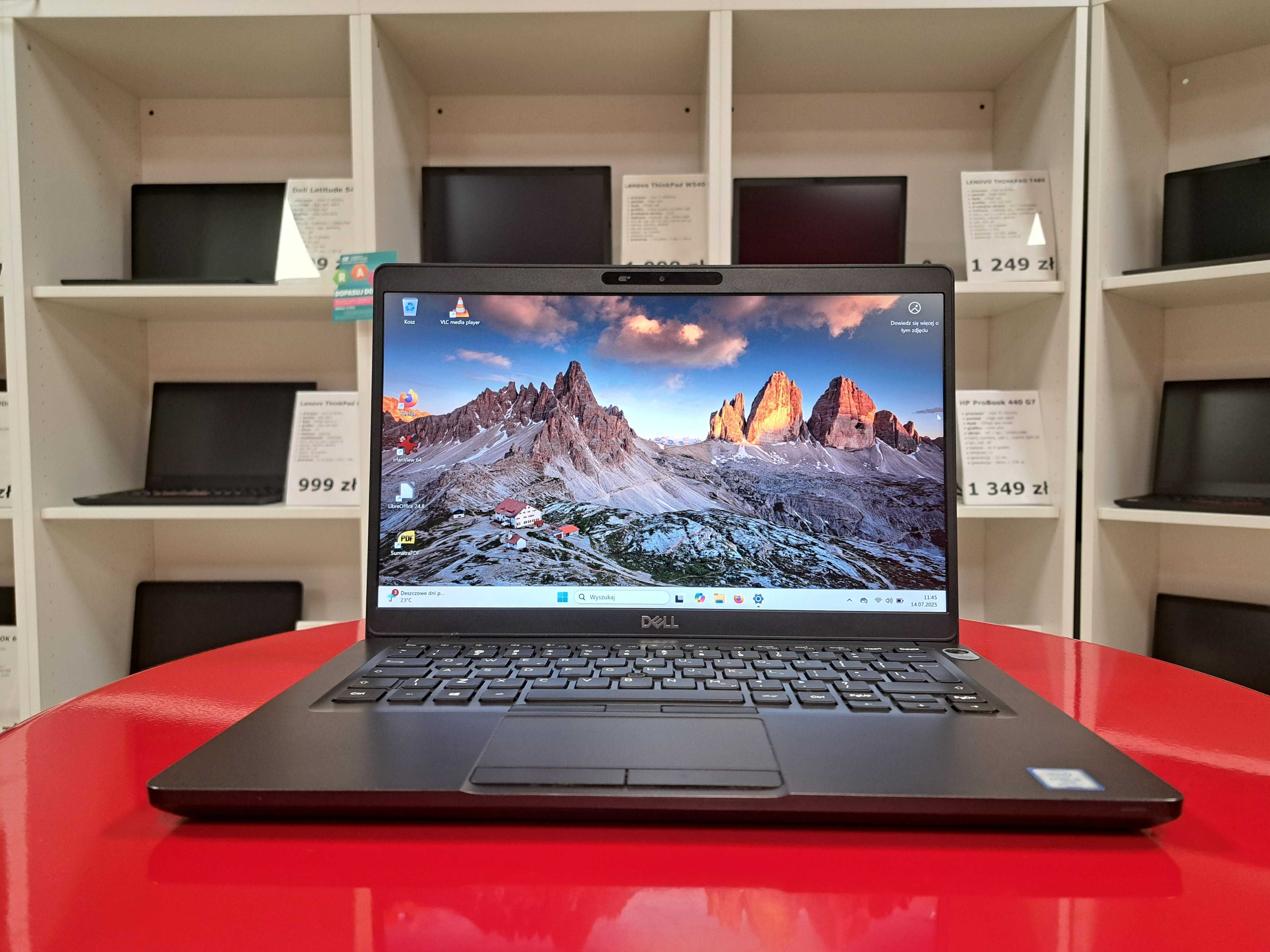 Dell 14" Latitude 5400 i5-8365u 16gb 512ssd USB-C IPS FHD Win11 Kamera