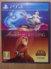 Super gra dla dzieci Aladyn i król lew na konsolę PlayStation 4 (ps4)