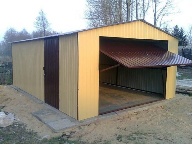 Garaż Blaszany 3x5 WZMOCNIONY Budowa Blaszak na budowę PROMOCJA