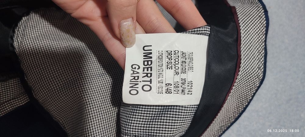 Чоловічий костюм 48 р