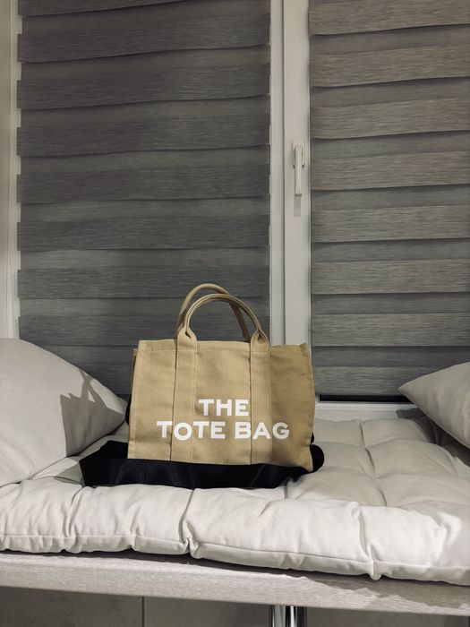 Сумка шопер the tote bag бежева на кожен день