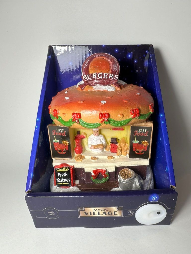 Scenki świąteczne, Magic Village burgerownia