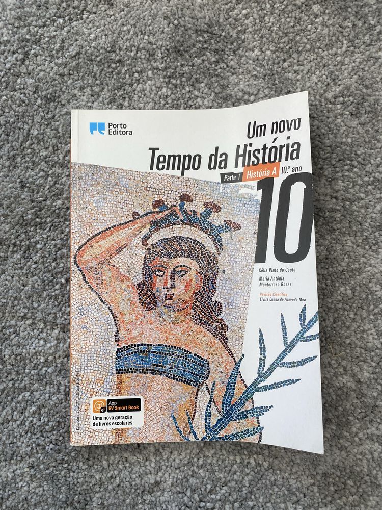 Livros escolares História - 10° e 12°