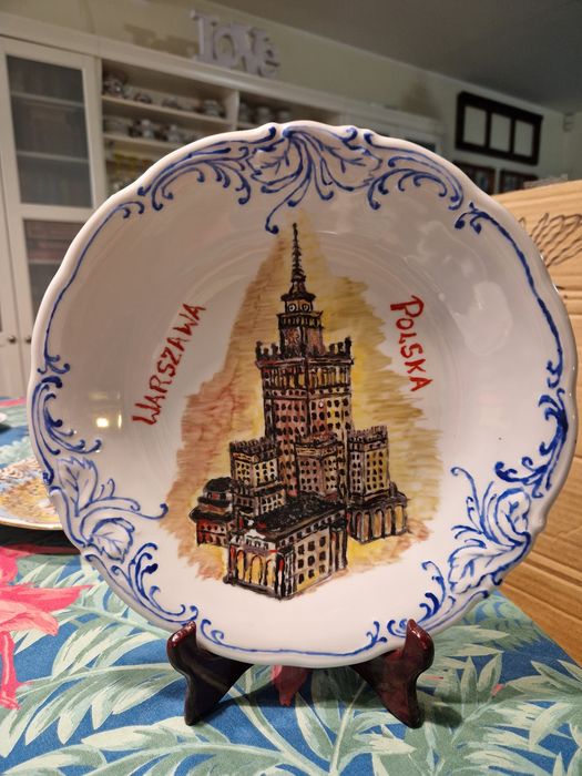 Talerz kolekcjonerski Fryderyka Warszawa