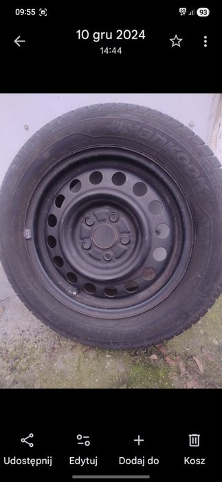 Koła  zimowe 16 5x114 Toyota i inne