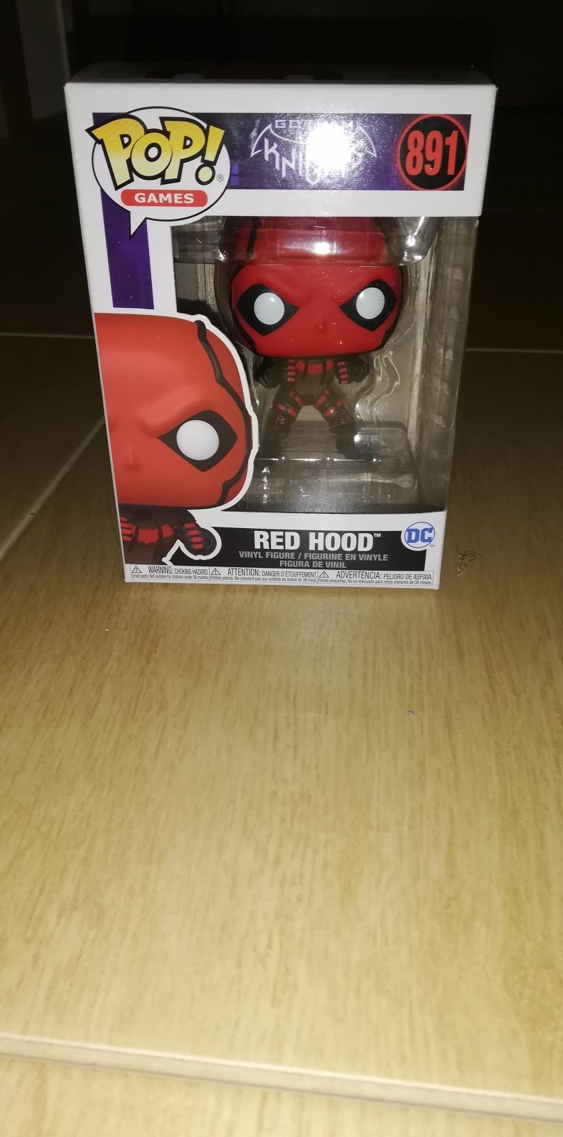 Pop games gotham knigts Red Hood