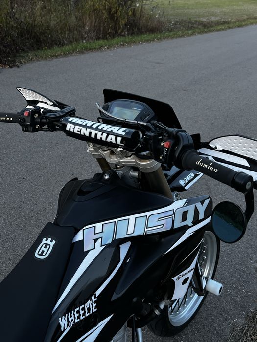 Motocykl Supermoto Husqvarna sm 610 ie zarejstrowany na kat A2