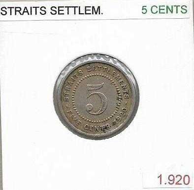 Estabelecimentos dos Estreitos - - - - - Moedas