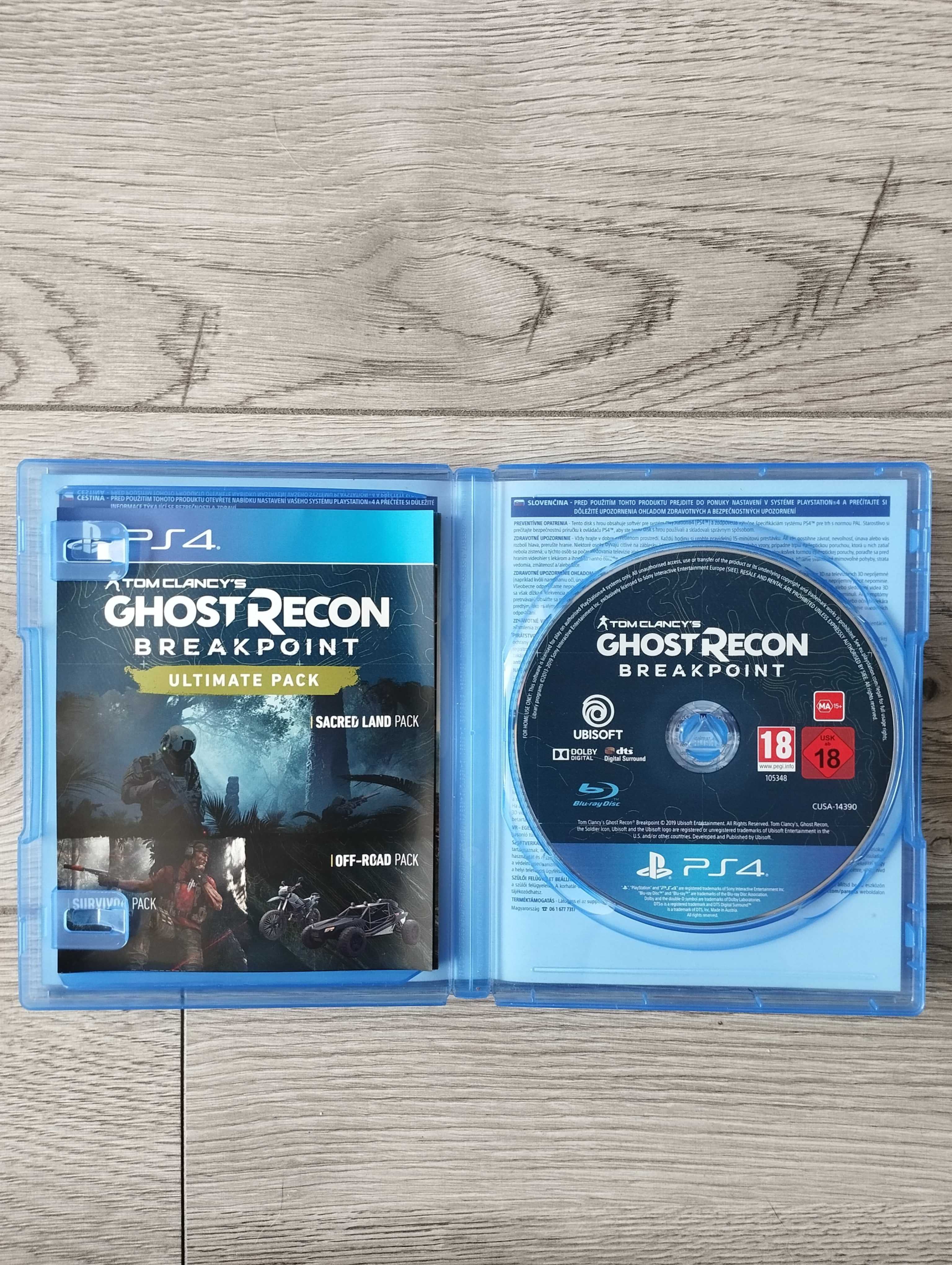 Gra Ghost Recon Breakpoint Polska Wersja PS4/PS5 Playstation