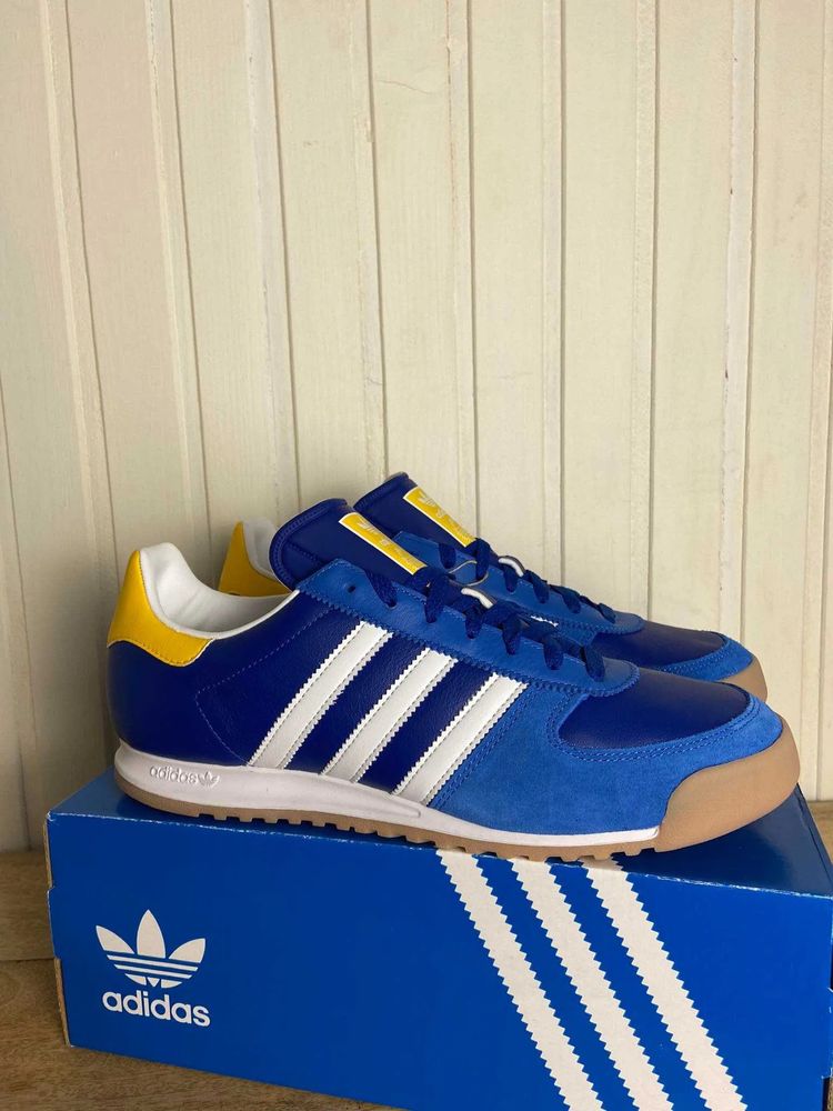 Buty męskie Adidas Allteam roz 44 niebieskie org