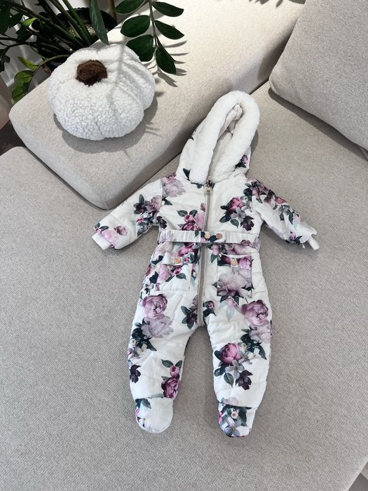 Зимовий комбінезон next на дівчинку 68-74 см, 6-9 місяців