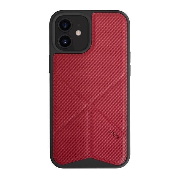 Uniq Etui Transforma Iphone 12 Mini 5,4" Czerwony/Coral Red