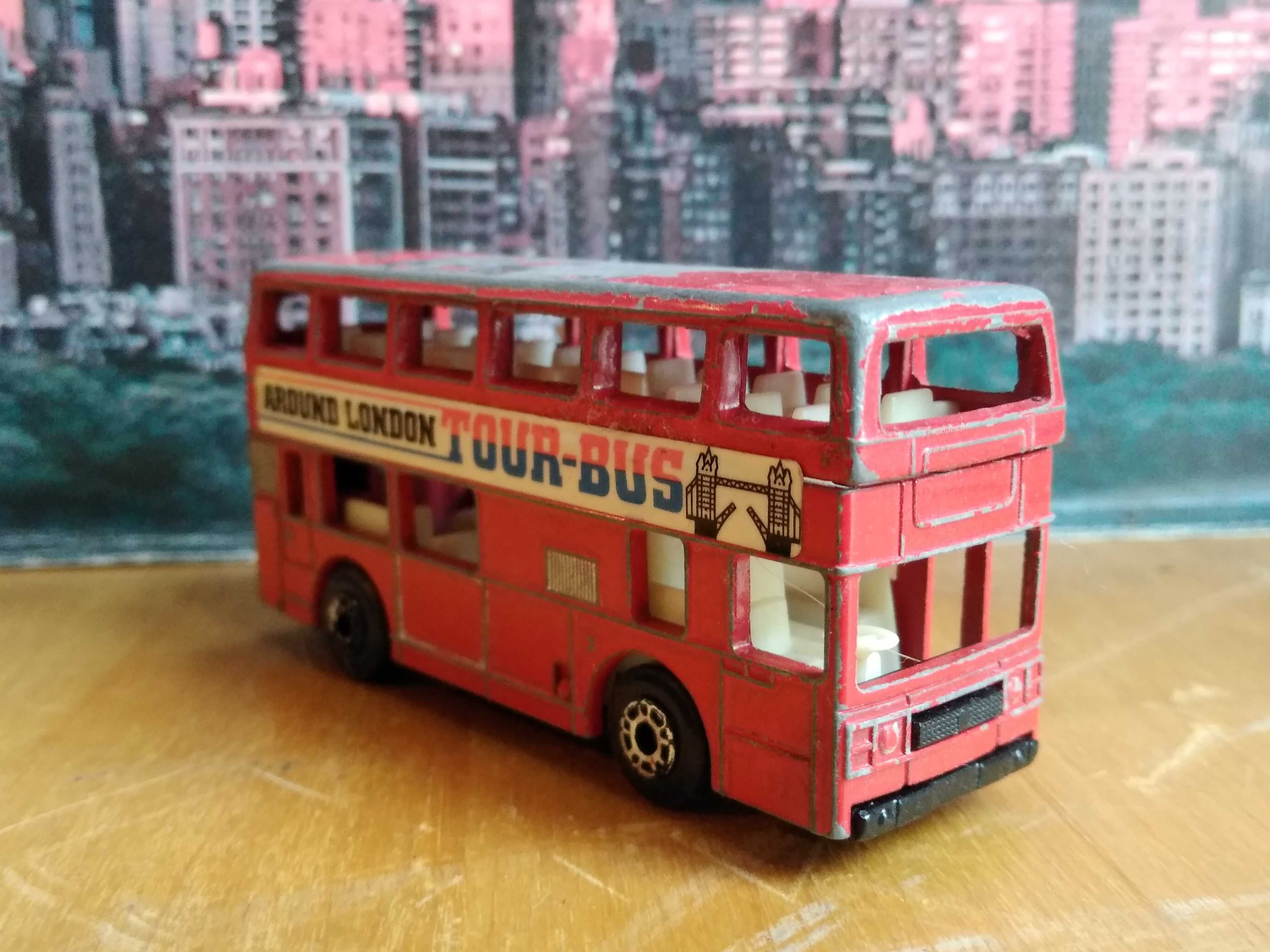 Stary Matchbox resorak autko London Bus Leyland Man model 1981