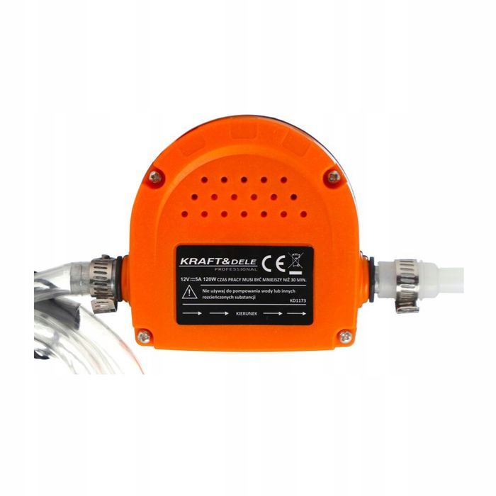 Pompa Pompka Spuszczania Paliwa Oleju Ropy 12V 120