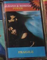 Kaseta magnetofonowa albano & romina power fragile