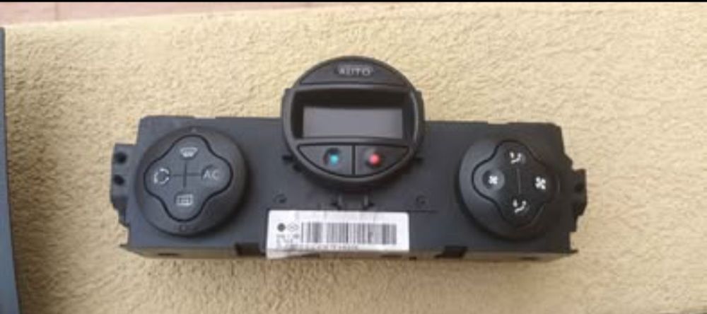 Renault Megane II, Display do radio, display da regulação da soufagem