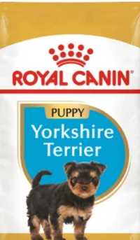 4kg Yorkshire terrier puppy  8 opakowań po 0,5kg Royal Canin