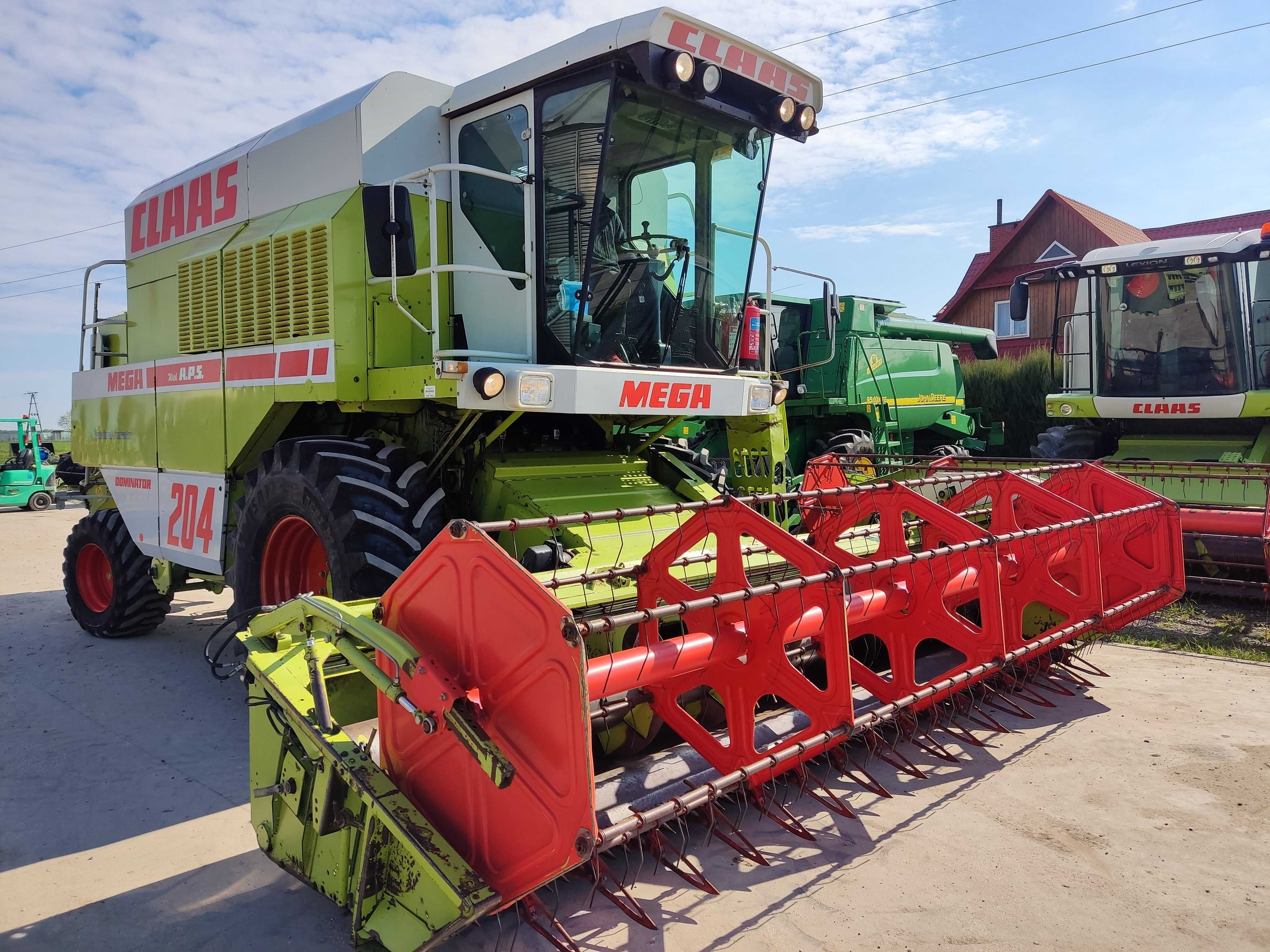 Kombajn zbożowy Claas Mega 204, Mercedes, bardzo ładny, APS