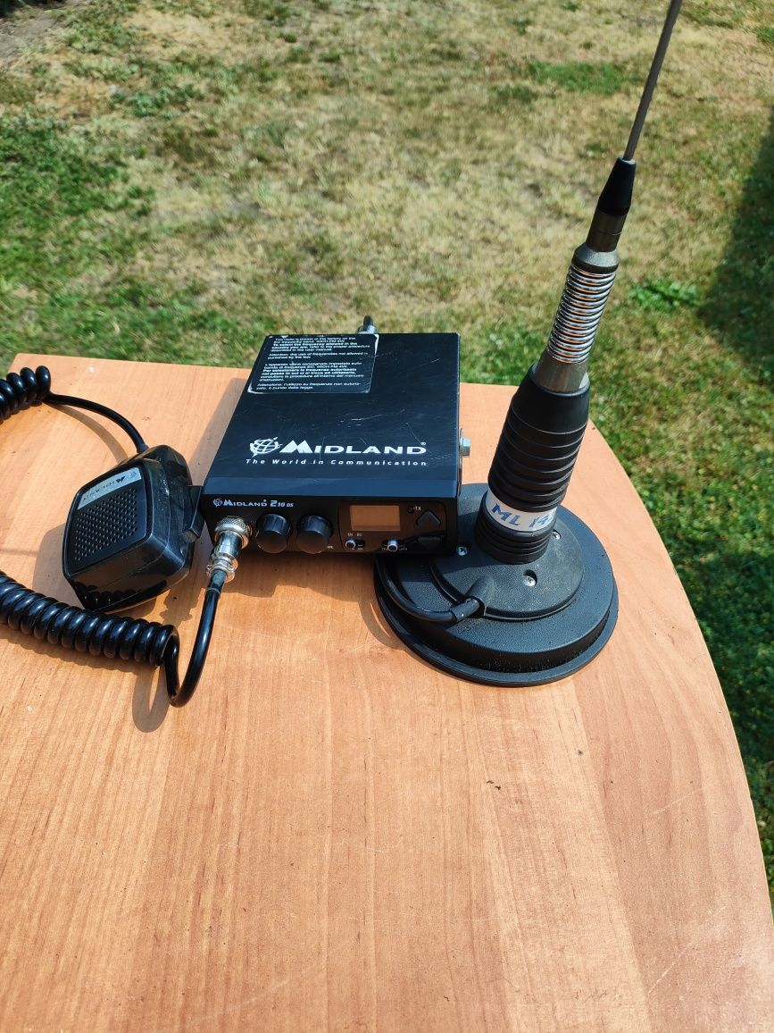 Radio CB , antena magnetyczna
