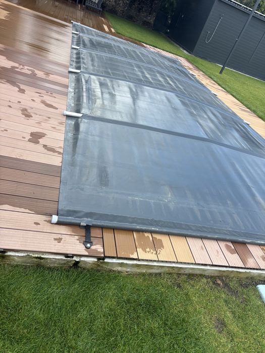 Pokrywa przykrycie basenu