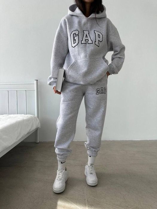 Теплий жіночий Костюм на флісі сірий білий хакі, беж, графіт, моко