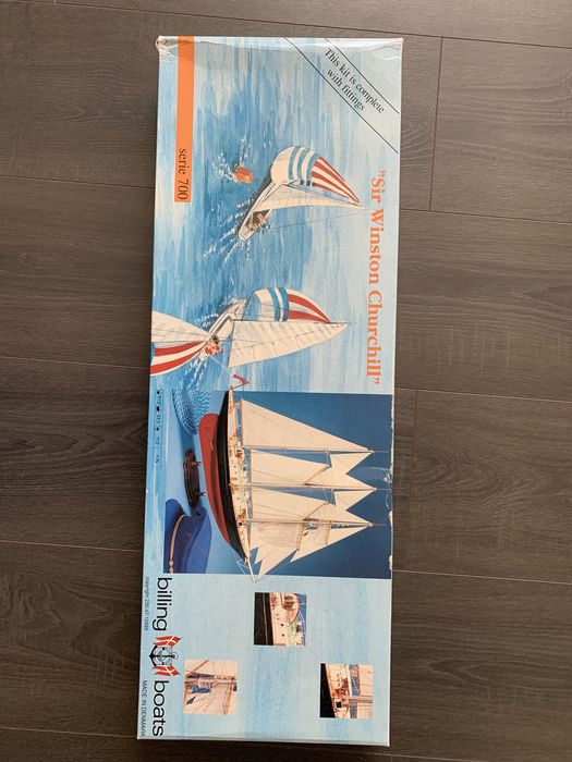Сборная модель корабля парусника  Sir Winston Churchill Billing Boats