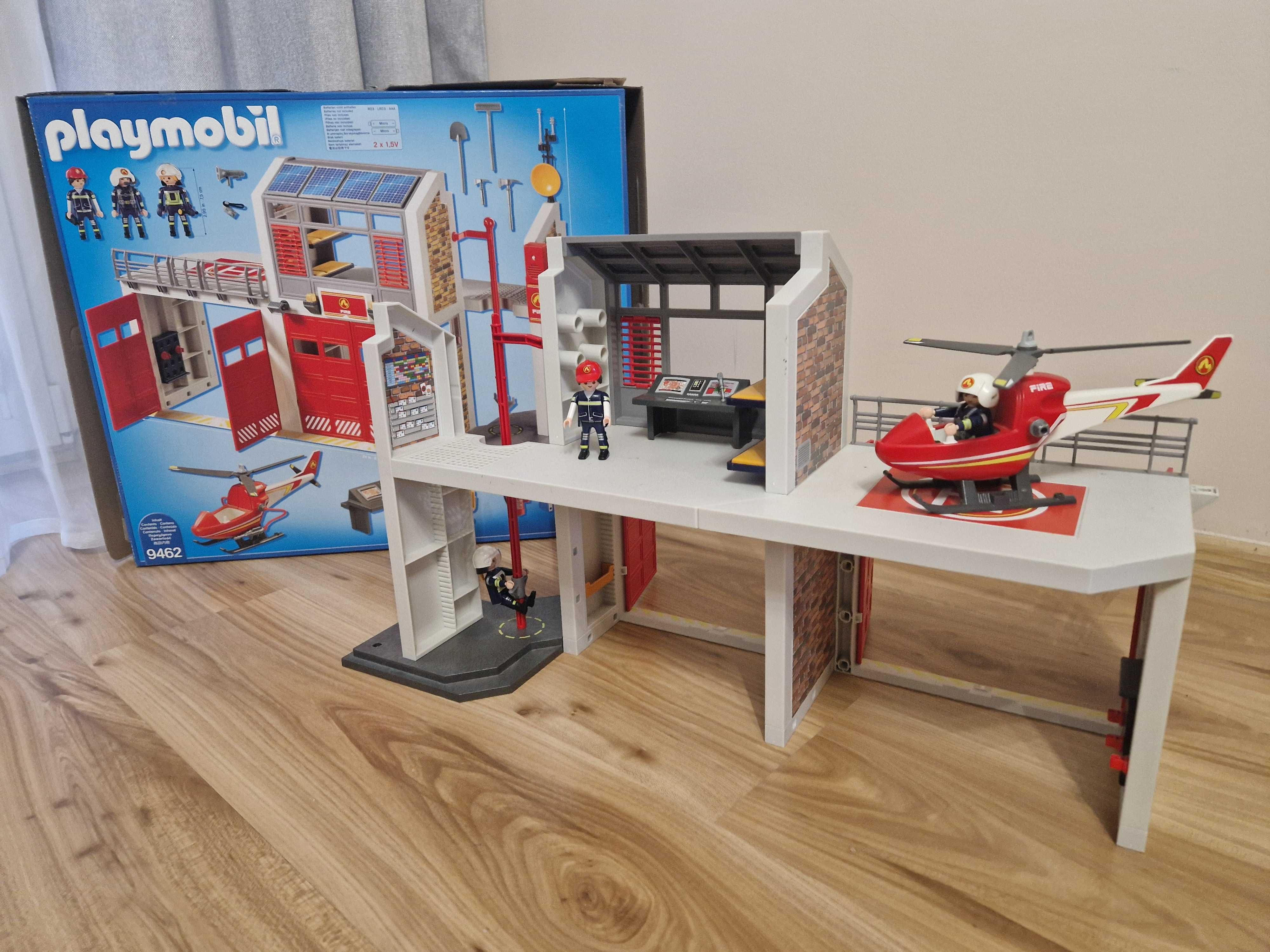 Playmobil, City Action, Duża remiza strażacka, 9462