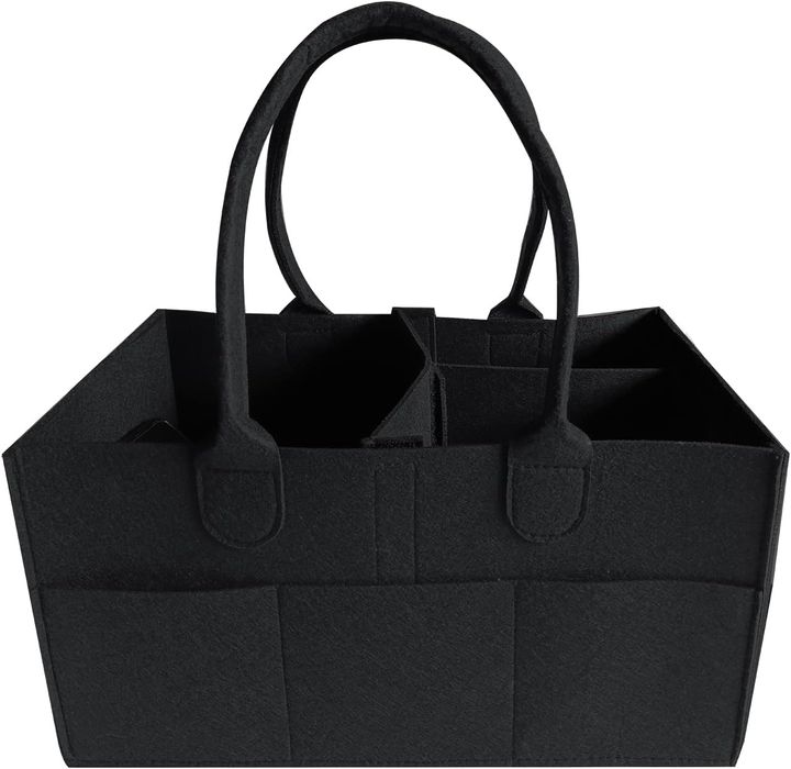 ANTUREBAY Organizer/torba filcowa na pieluchy dla niemowląt