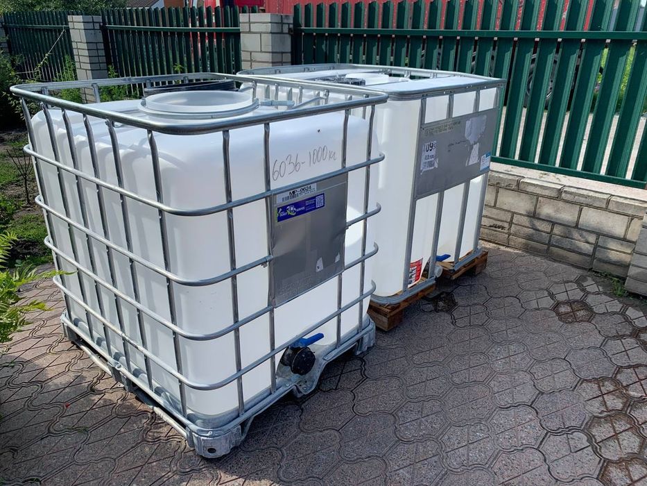 Єврокуб 1000 л - Єврокуби на піддоні