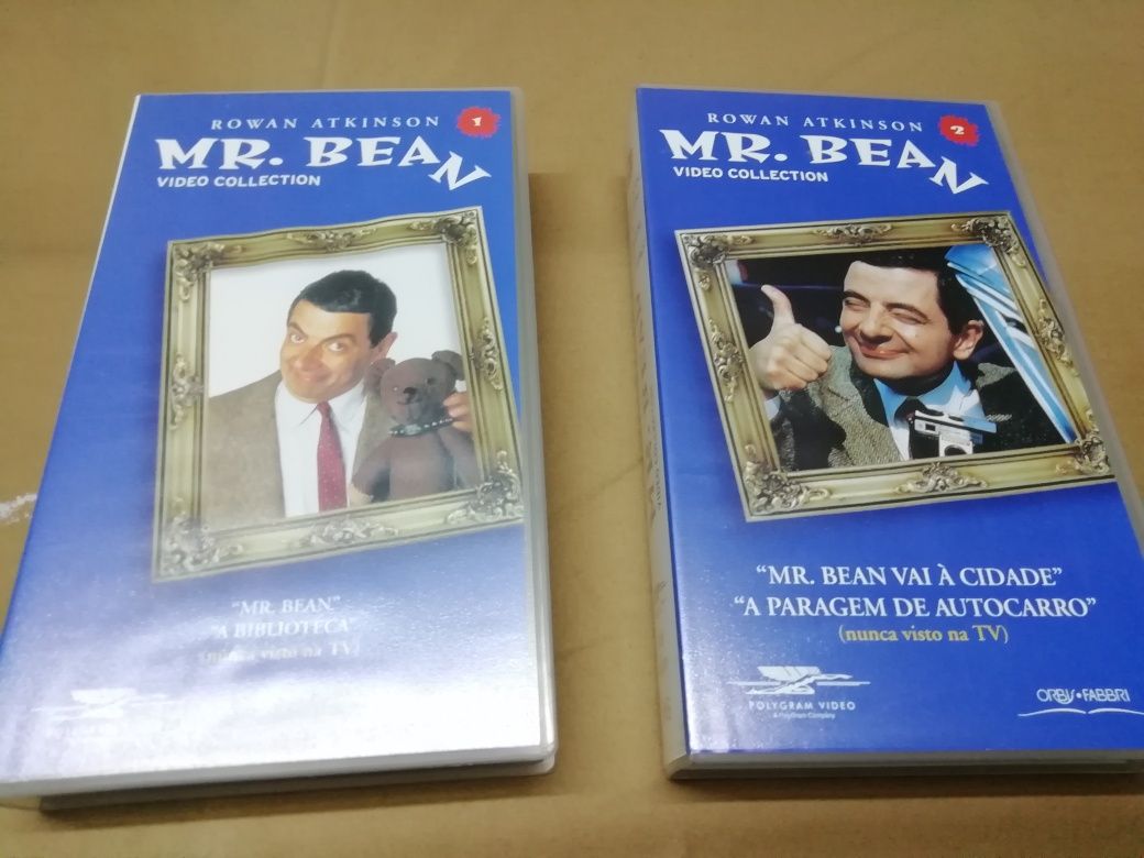 Mr. Bean em VHS.