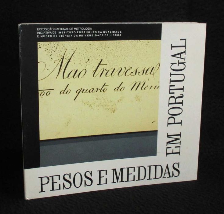 Livro Catálogo Pesos e Medidas em Portugal 1990