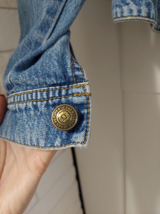 Kurtka jeansowa dopasowana xs