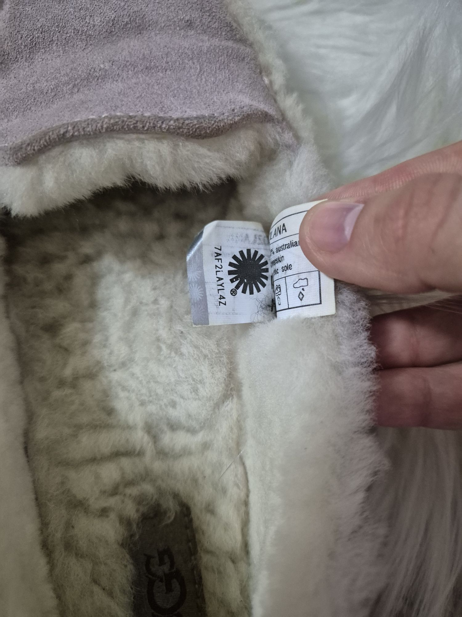 Мокасины на меху Ugg