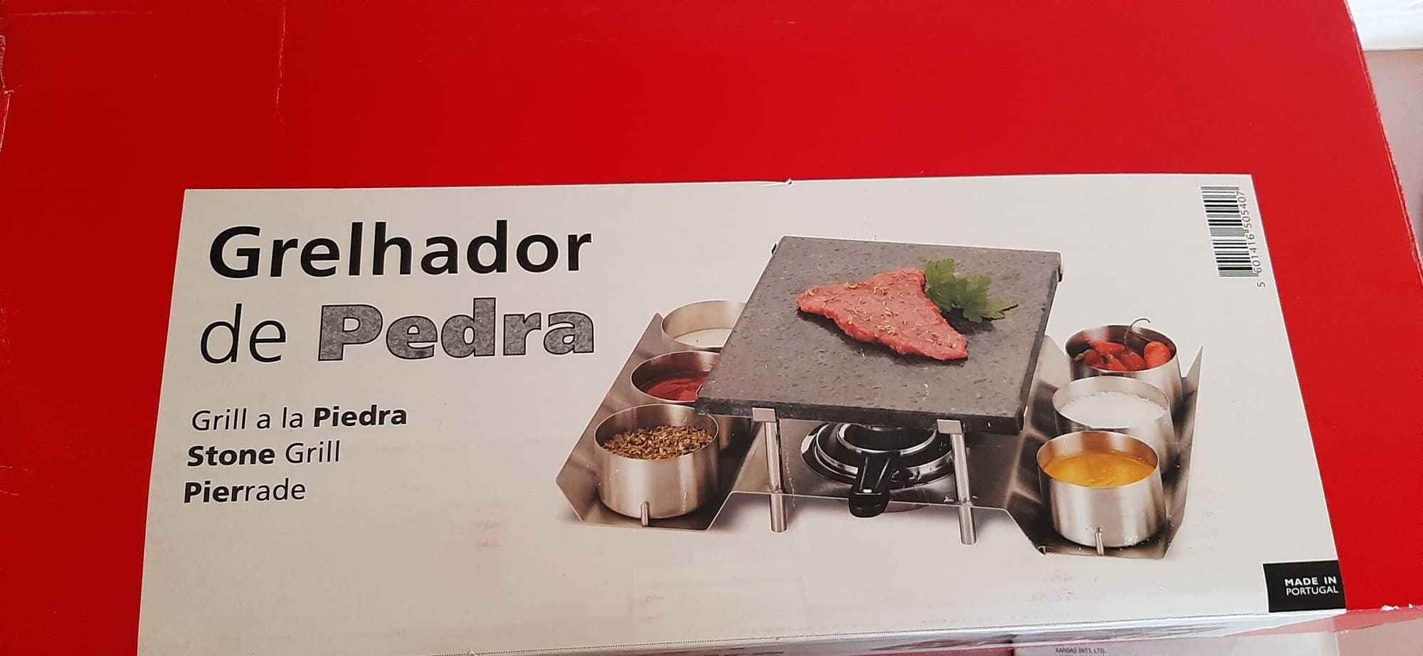 Grelhador de pedra