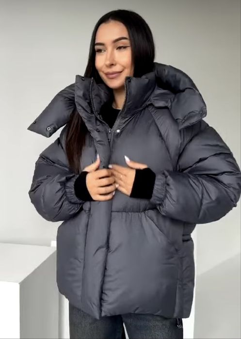 Тепла куртка пуховик М