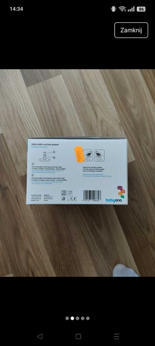 Laktator ręczny Anatomy BabyOno