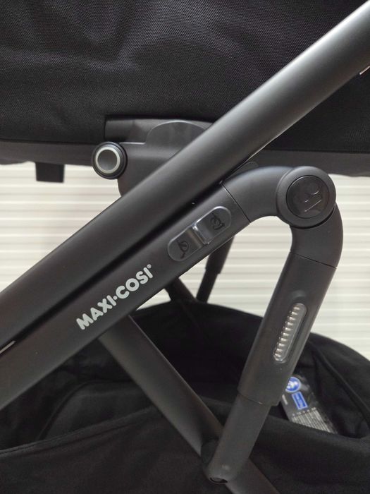 Wózek głęboki Maxi Cosi Lila XP , czarny + akcesoria. NOWY !