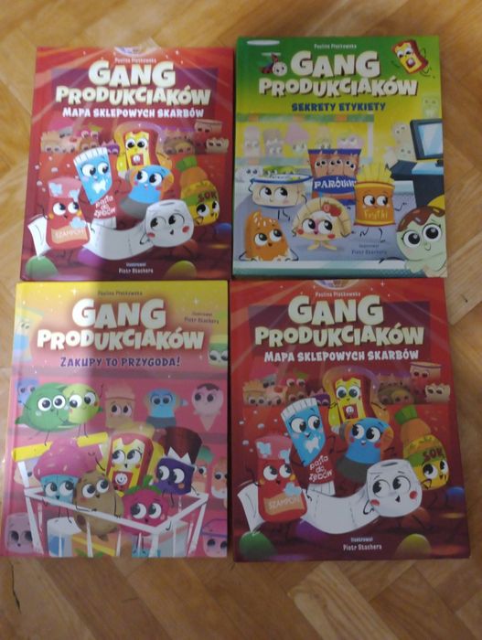 Kolekcja książek dla dzieci z Biedronki