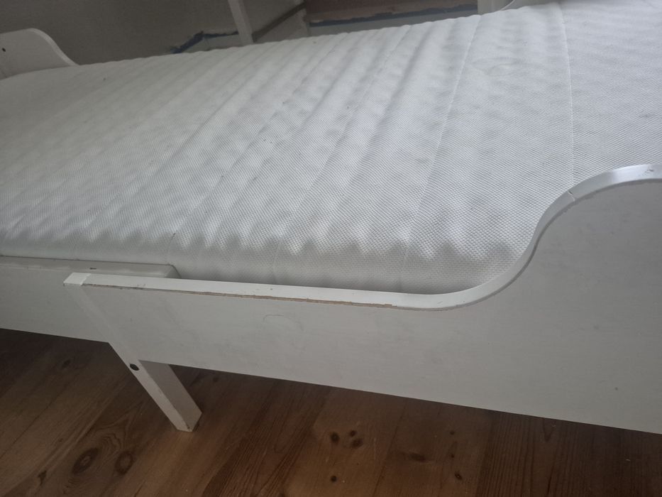 Łóżko rosnące Ikea Sundvik plus pojemnik Vardo i materac gratis