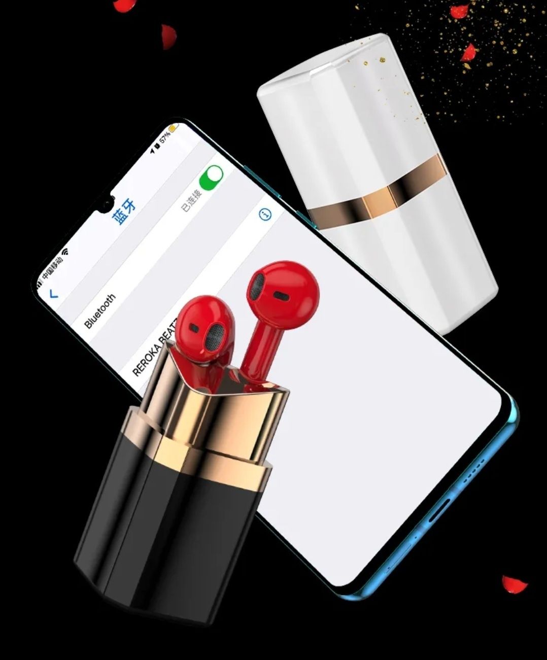 Słuchawki Bezprzewodowe Bluetooth Lipstick NEW