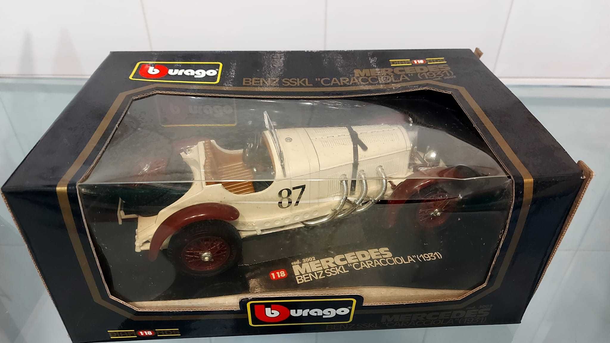 Burago Mercedes Benz "Caracciola" 1931 1/18