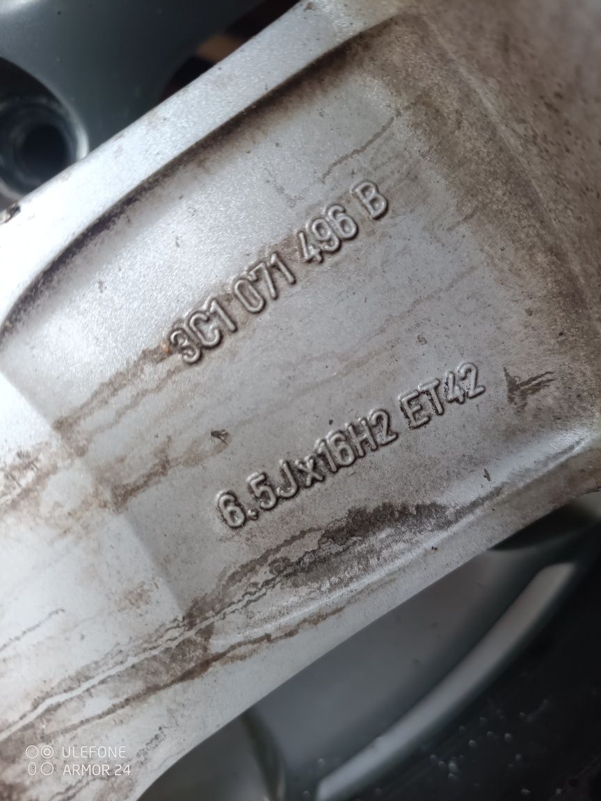 Alufelgi 16 VW 5x112