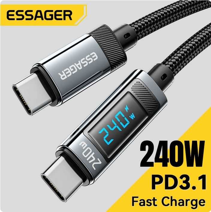 Повербанк зарядная станция Anker 548, 100W Gan блок питания + 4 кабеля