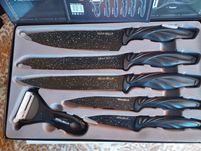 Conjunto de faqueiro tipo chef novo