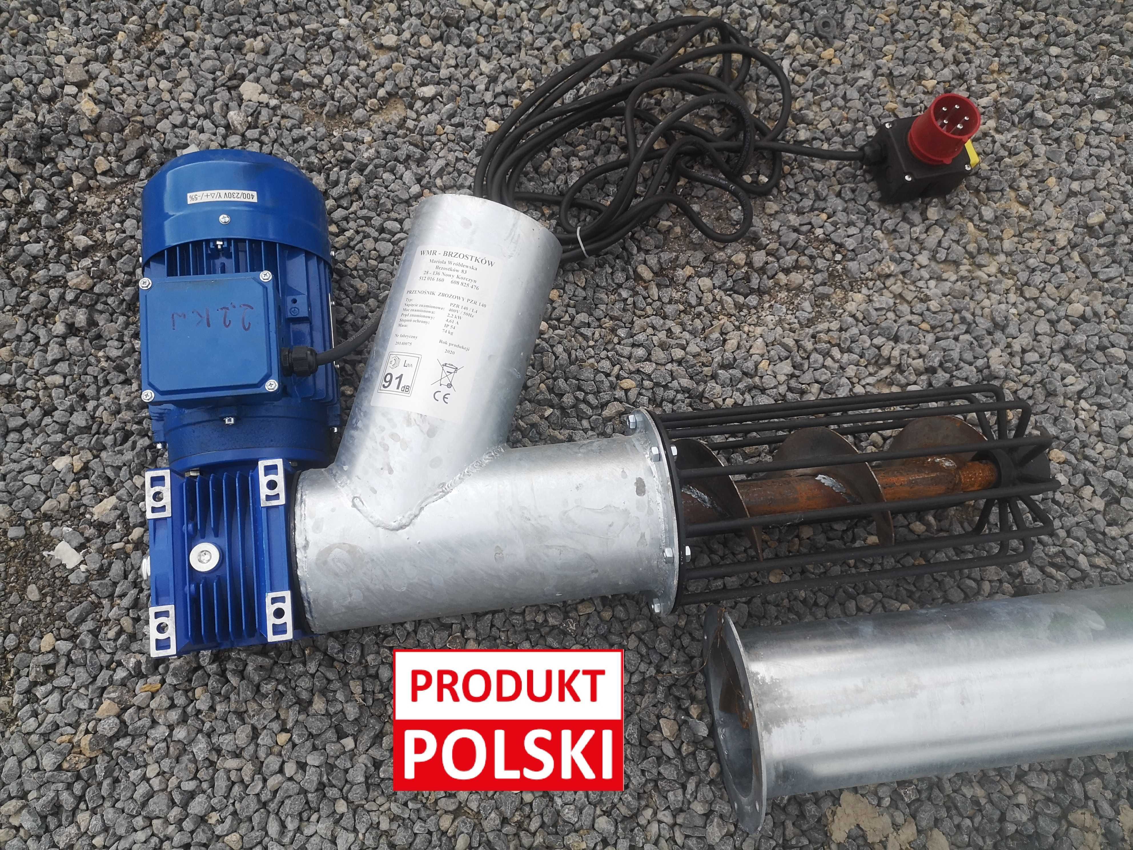 Przenośnik ślimakowy żmijka do zboża 4m 5m 6m 8m 10m nowa