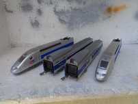 1:87 Mehano TGV da SNCF comboio de alta velocidade 1 piso
