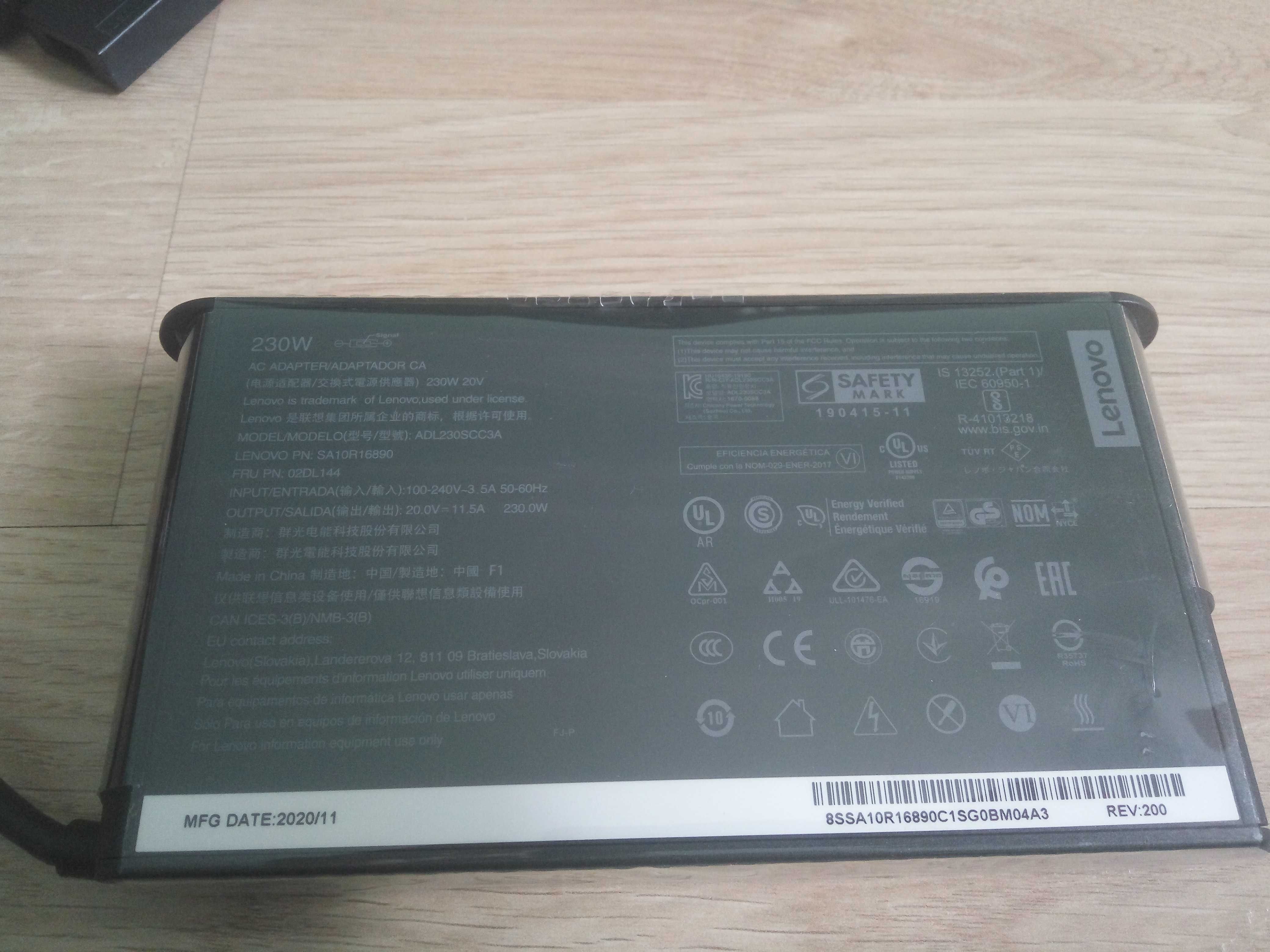 Док-станція ThinkPad Thunderbolt 3 Workstation Dock Gen 2 230 Watts!!!