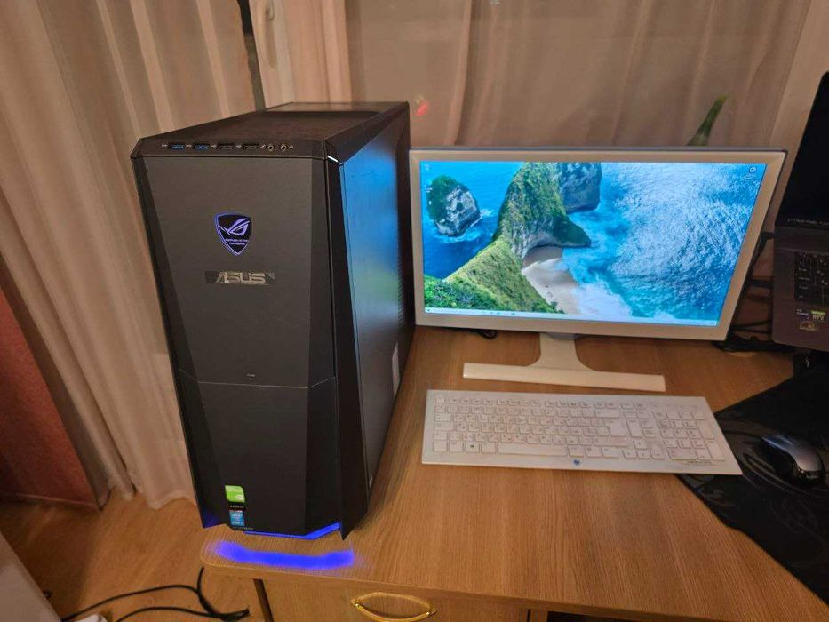 ASUS ROG ПК i7 + GTX 1060 6Gb + 12GB DDR4 + 120Gb SSD + 1Tb HDD