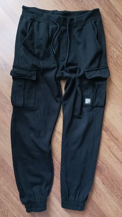 Spodnie dresowe bojówki r.S
